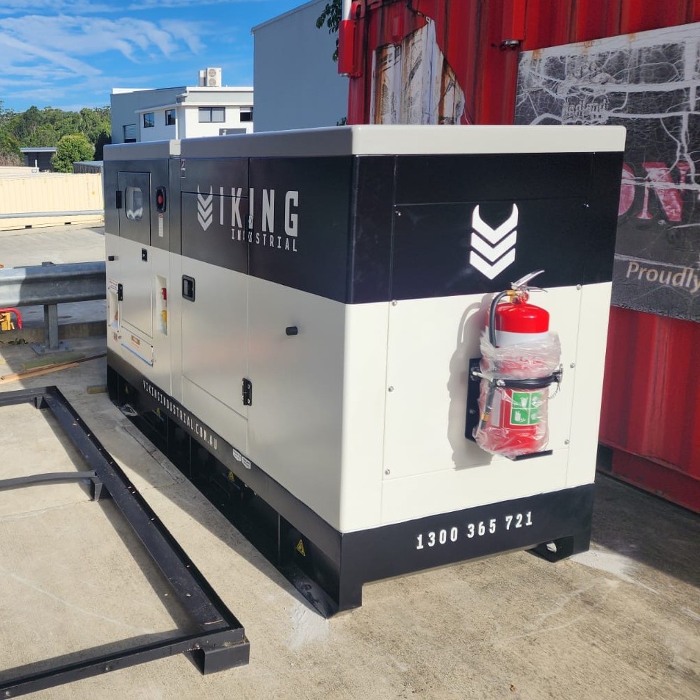Large enclosed generator installed for the Redland Bay Group